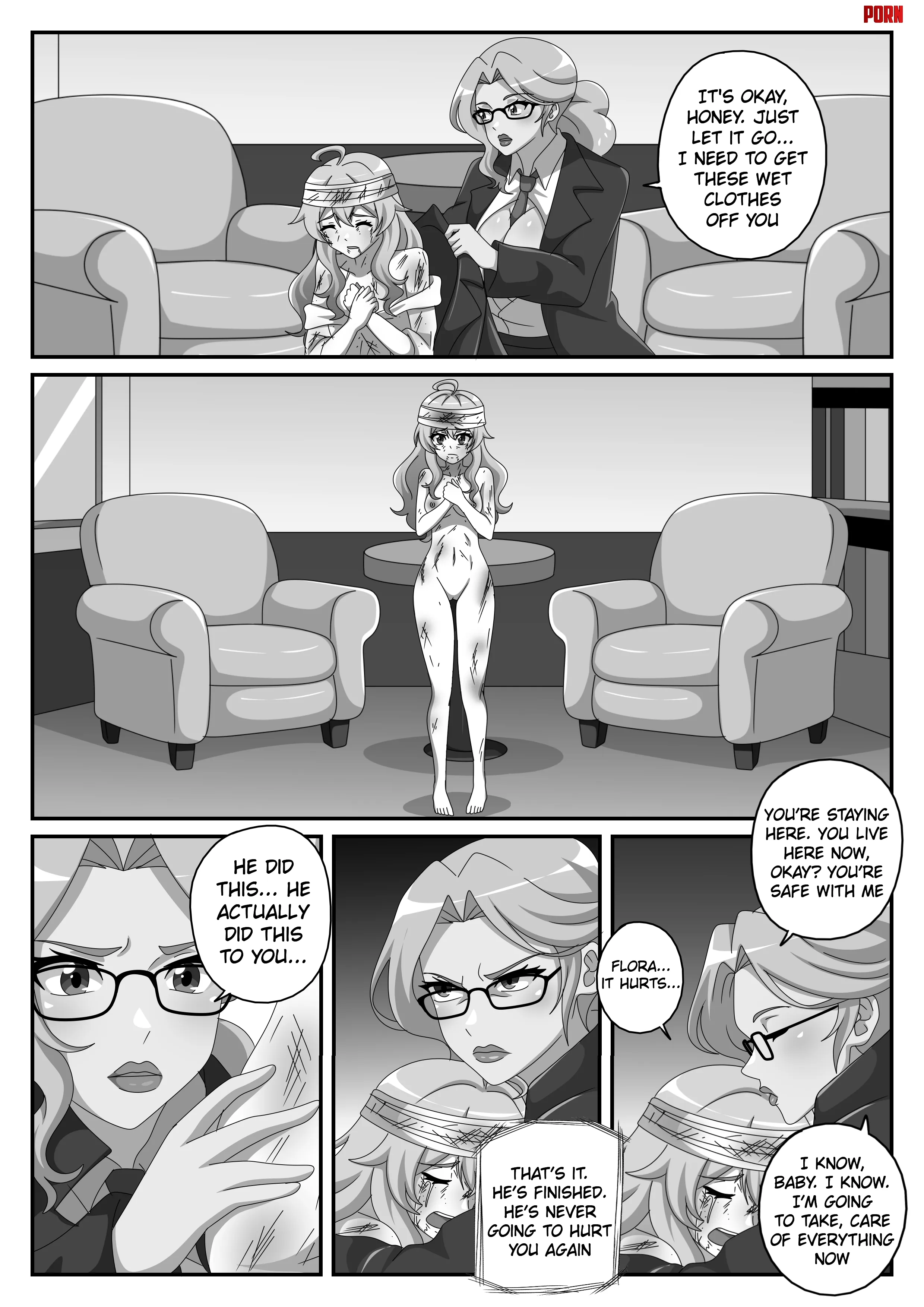[OC] Flora finally sees what he did to her. 🖤 by Previous-Change-4346