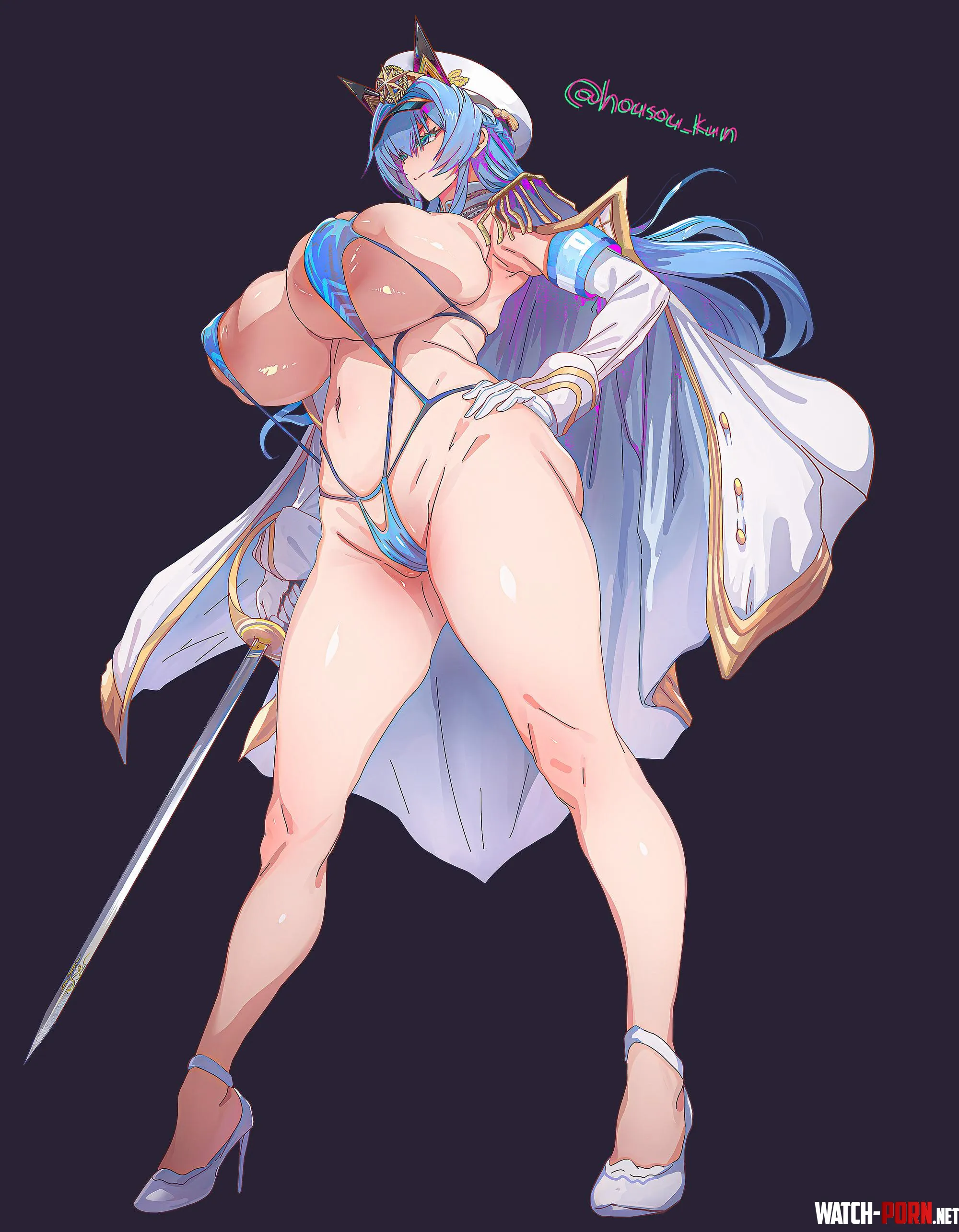 Mommy Helm (Housou-kun) [Goddess of Victory: Nikke] by Silent_Steak_9540