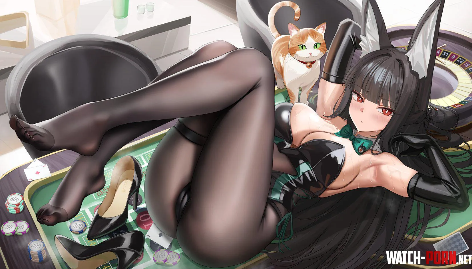 Bunny girl Hoshimi Miyabi by Adventurous_Row3305