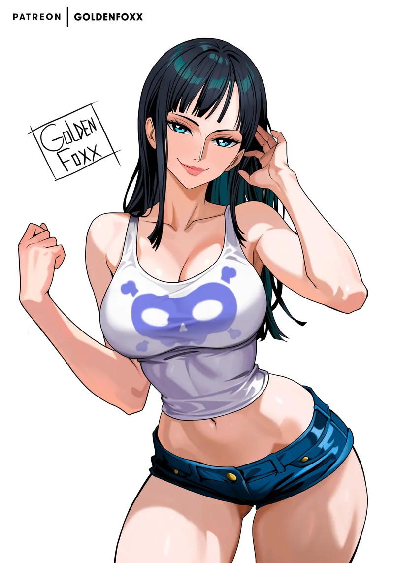 Thumbnail Nico Robin New Hairstyle by GoldenFoxx | Funpiece