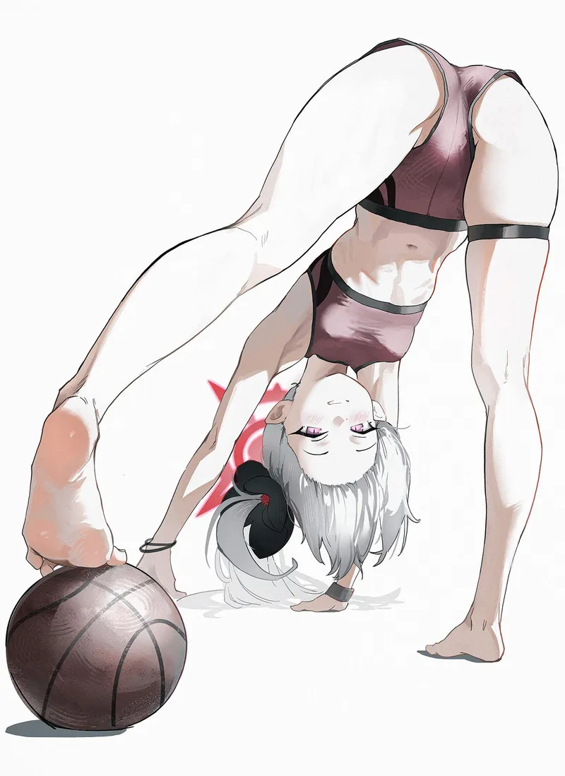 Thumbnail That-casual-guy: Importance of Stretching - Blue Archive in thighdeology Category