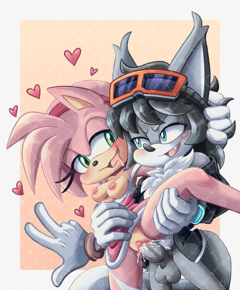 Thumbnail Amy's Sensual Desires: SonicPorn by skylander12345
