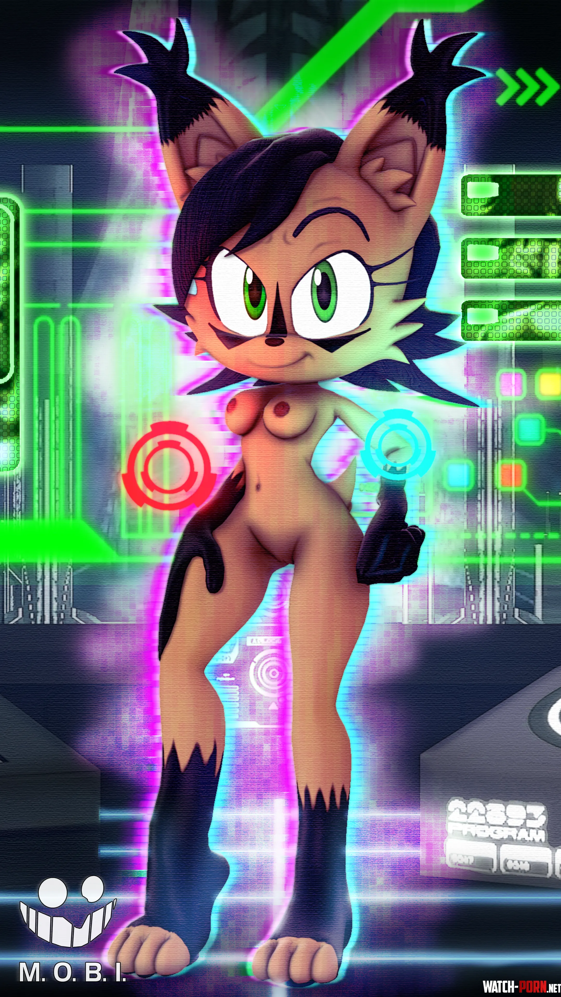 Nicole The Lynx by MobiusStrips69