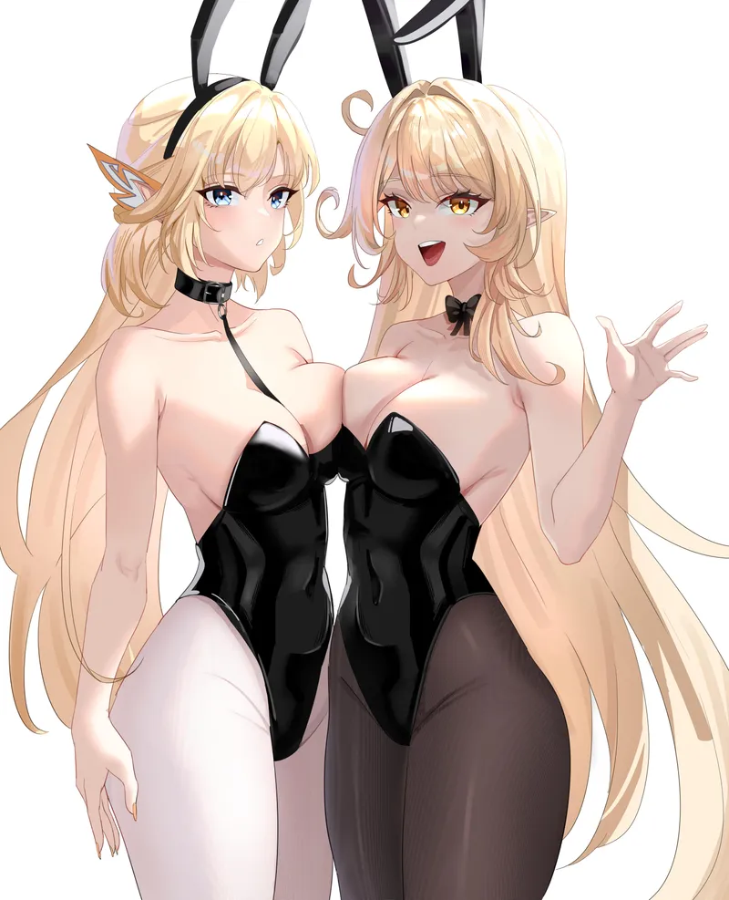 Thumbnail destinyherowolf Showcases Nicole & Alice in Captivating Bunny Suits