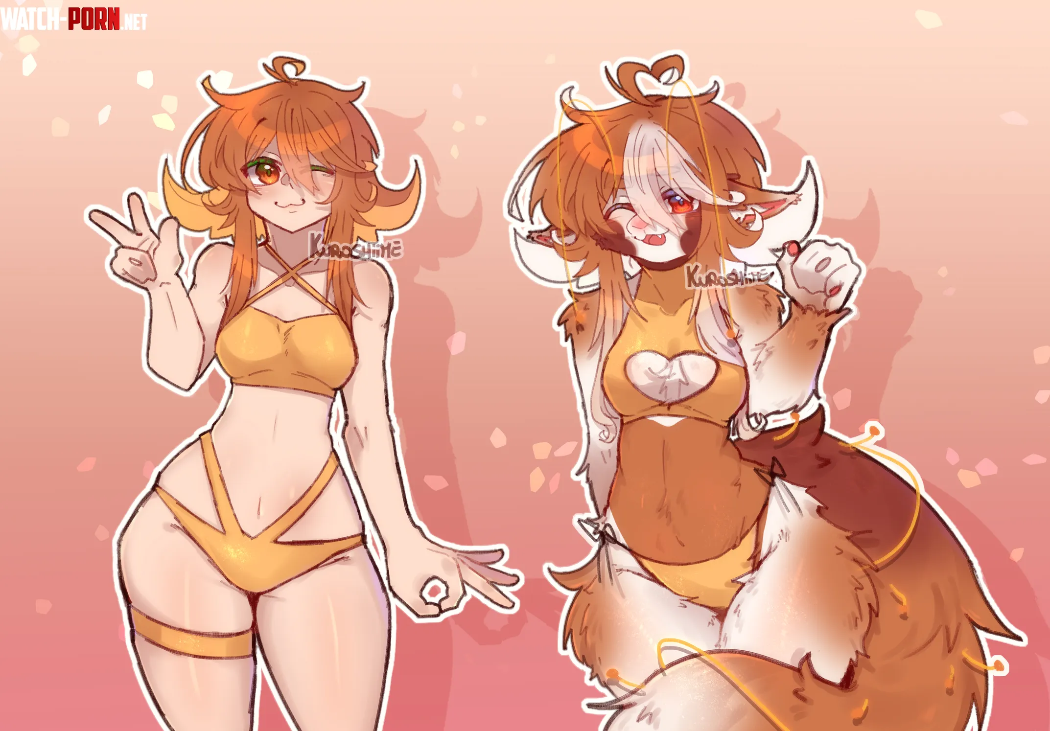 [OC] Golden Week✨ (by me) by kuroshiime