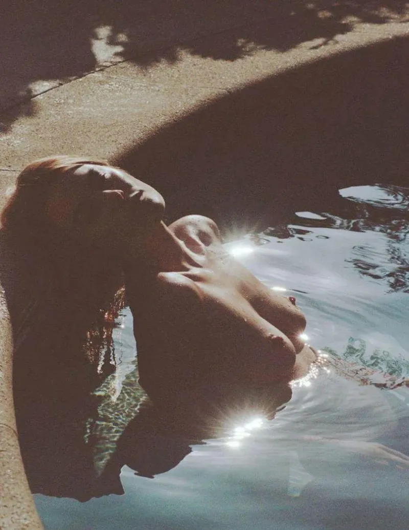 Thumbnail Camille Rowe in Russh Magazine December 2018 by Henrik Purienne