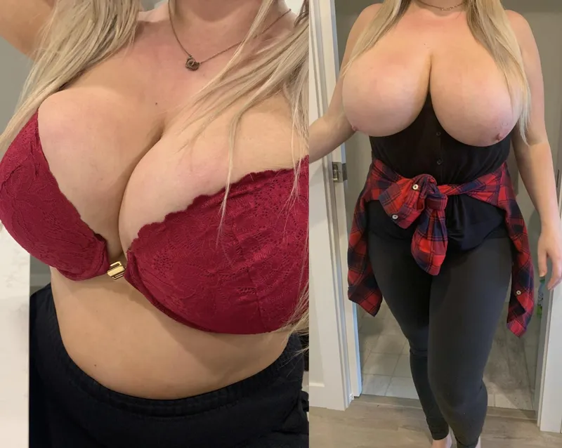 Thumbnail Going Braless: Bustyhousewifey's Relaxing Choice in BigBoobsGW