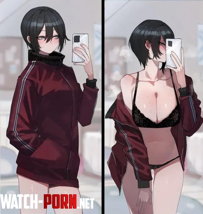 Zipped up vs Zipped down(ratatatat74) by DemonnSenpai