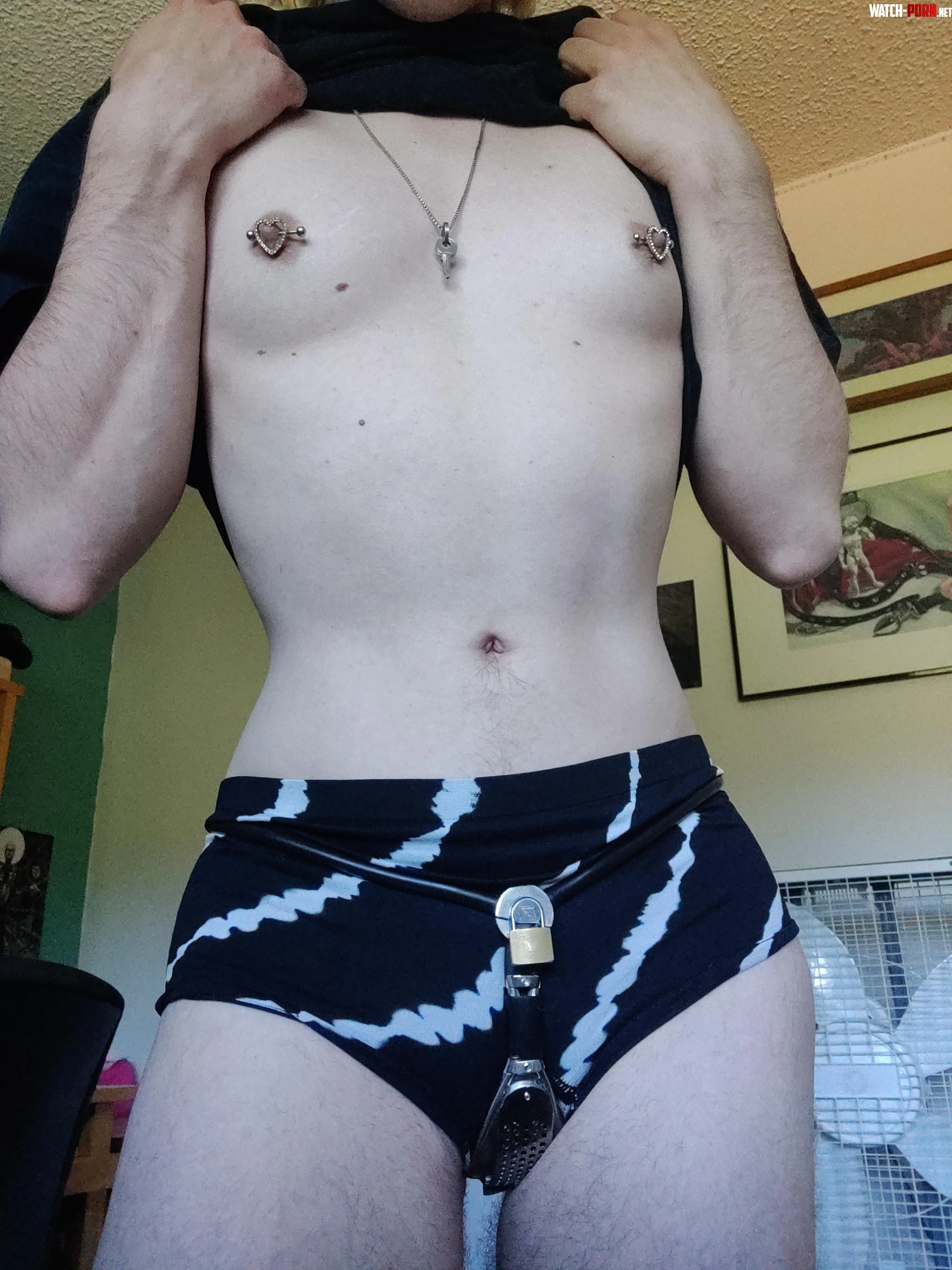 When she can’t show off her pussy, she’ll just have to drop her tits out instead! by FixingFakeboys