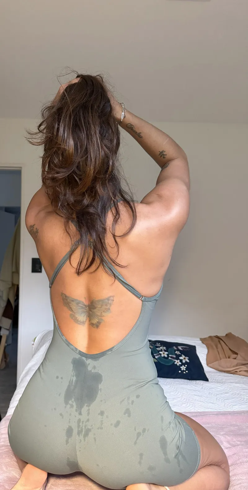 Thumbnail Unveiling the Mystery: Why I Found a Towel Lying Around by chrissy-fit | SweatyGirls