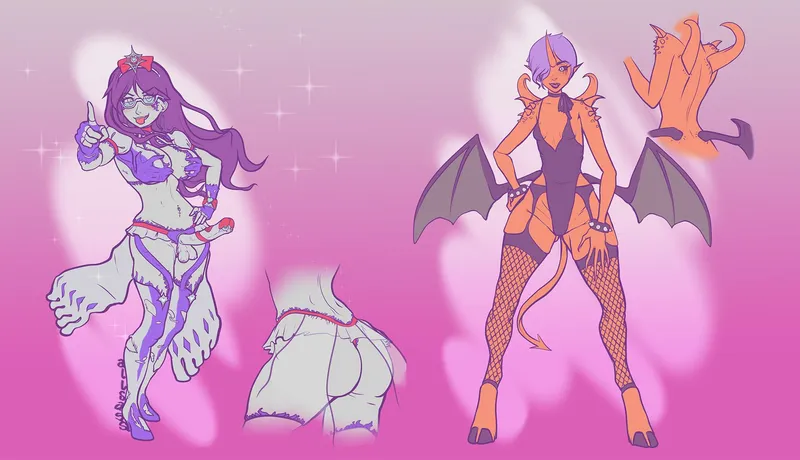 Thumbnail Magical Girl Living Clothes Character by allsass + syntaxerror | allsassXD