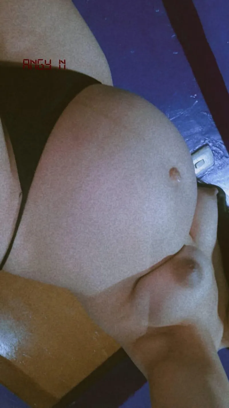Thumbnail 34 Weeks Pregnant, I'm About to Explode Hahaha, Enjoying My Belly by AngyNava in PregnantPetite Category