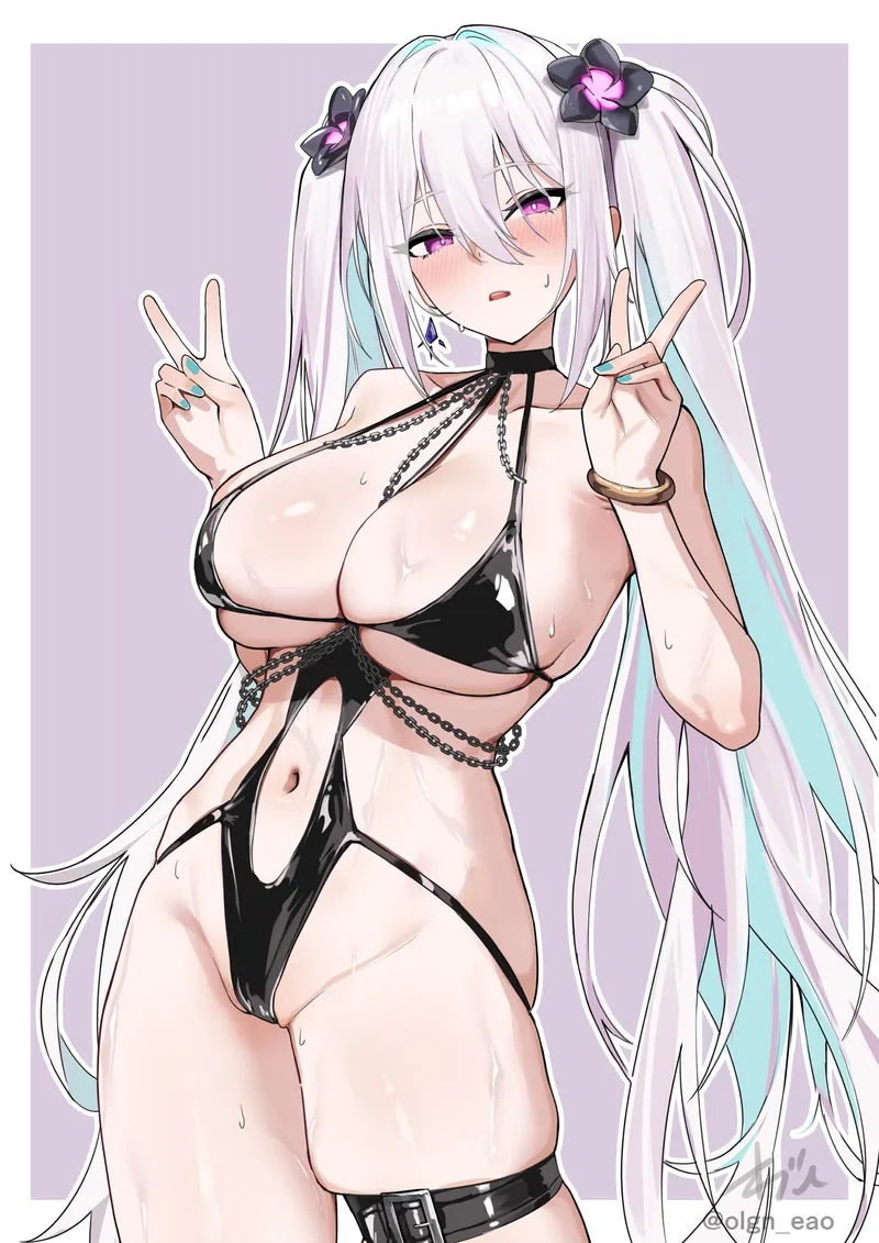 Thumbnail Seductive Kearsarge Art from Azur Lane by WoolsonDaSheep | OppaiLove
