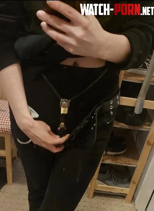 Going shopping in my belt by Gothicftm