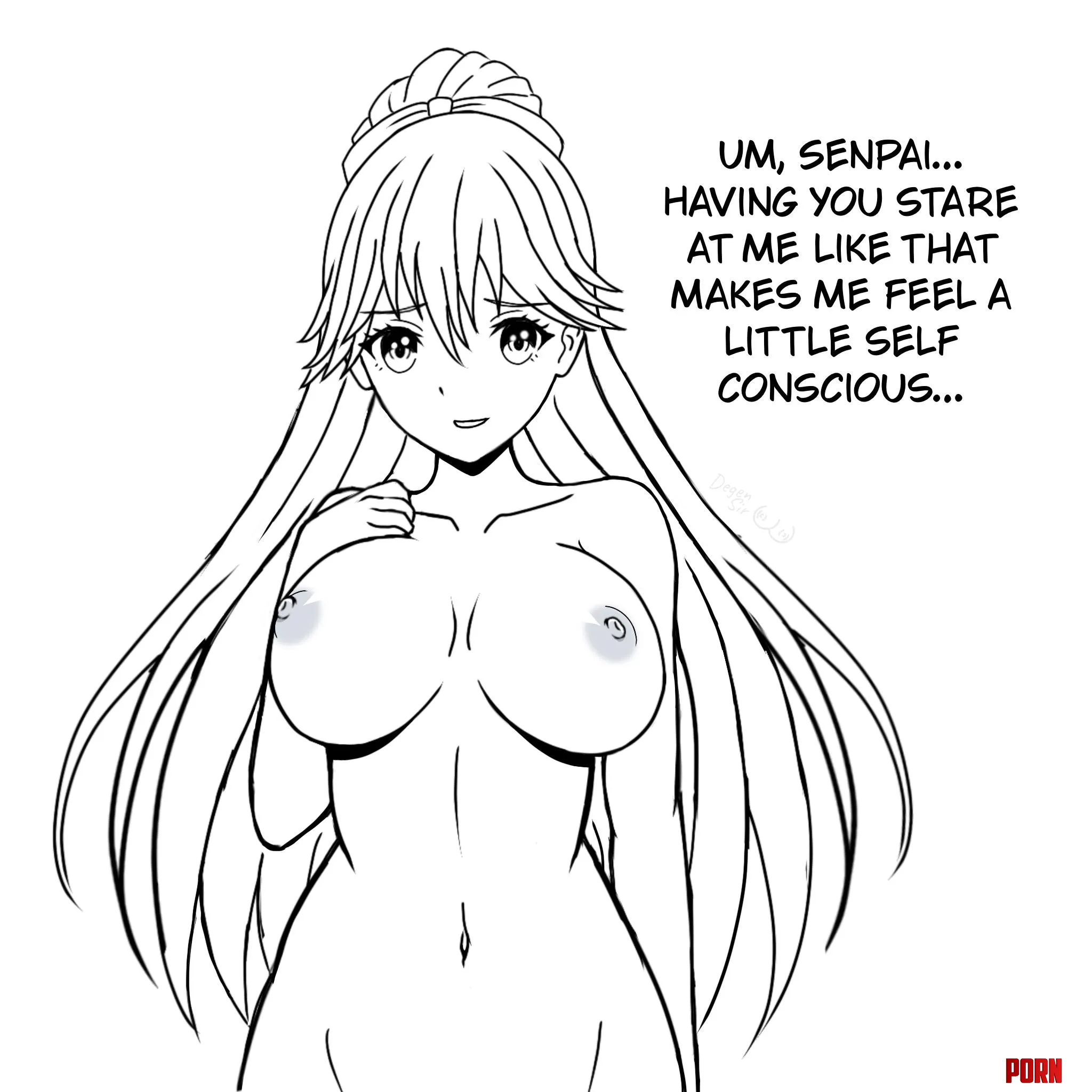 Nanase [Classroom of the Elite] (DegenerateSir) by DegenerateSir69