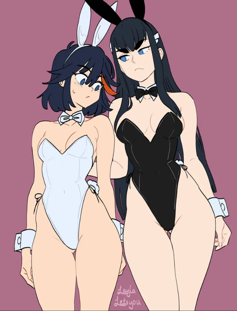 Thumbnail Alluring Bunny Girl Shimai in Kill La Kill by Jules_Verne1991
