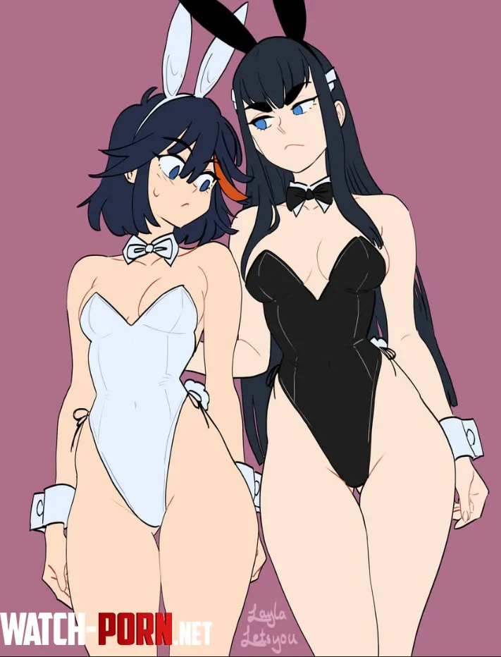 Bunny girl shimai [laylaletsyou] (Kill La Kill) by Jules_Verne1991