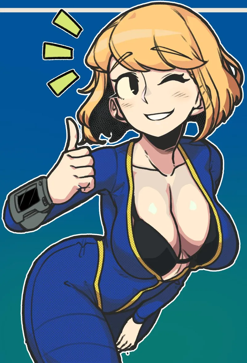 Thumbnail Exploring TheDerpSpoon's Fallout Art Vault Girl on Pixiv | AnimeBodysuits