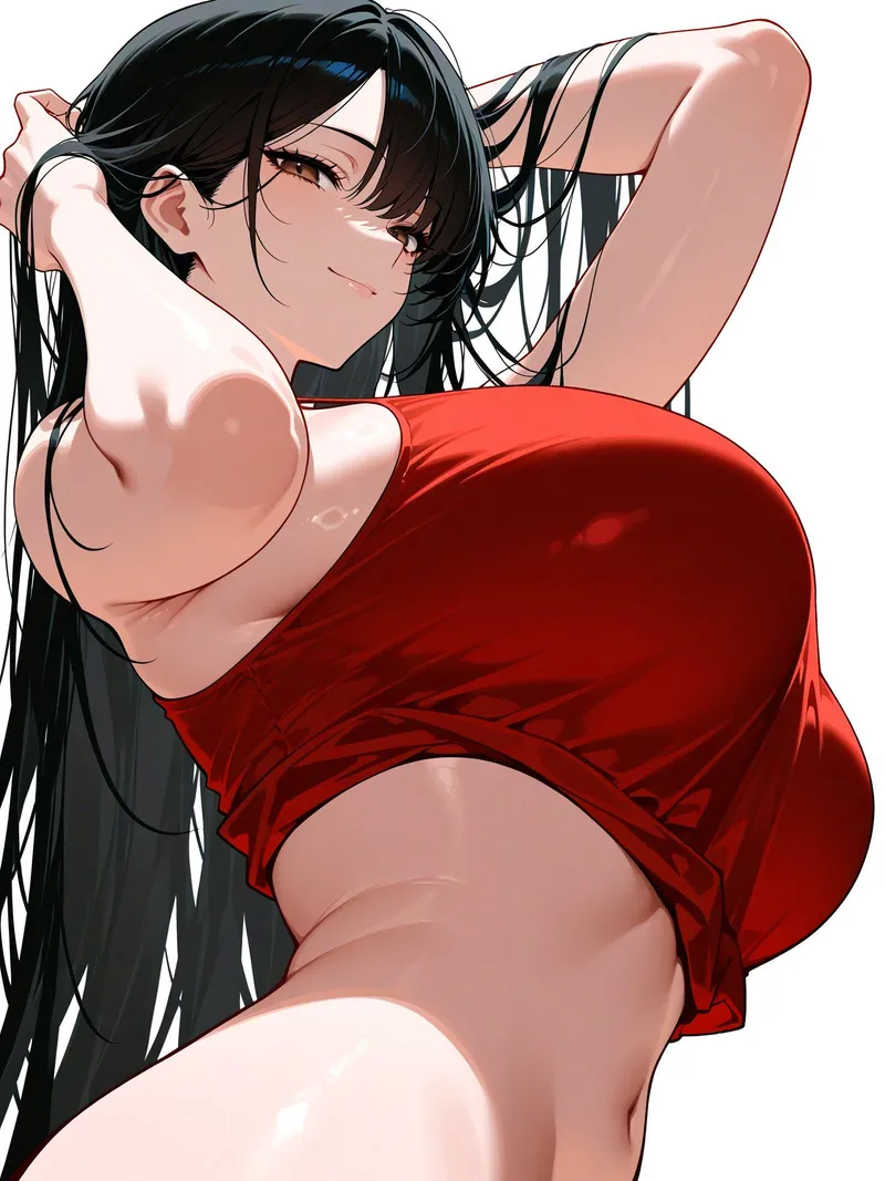 Thumbnail Exploring the Red Tank Top: An Adventure into Animemidriff