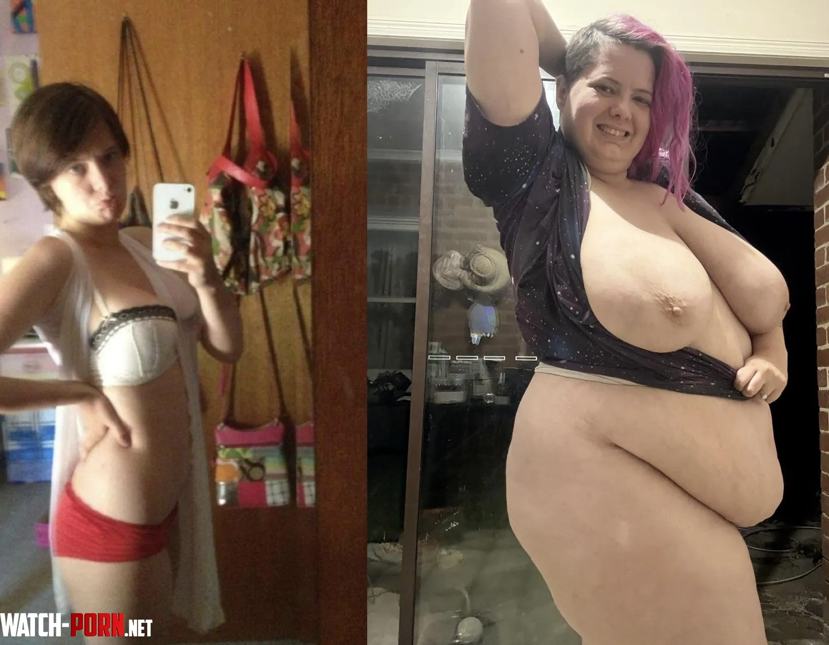 Me at 18 vs 31. Should I keep going? by Doctorsybil1