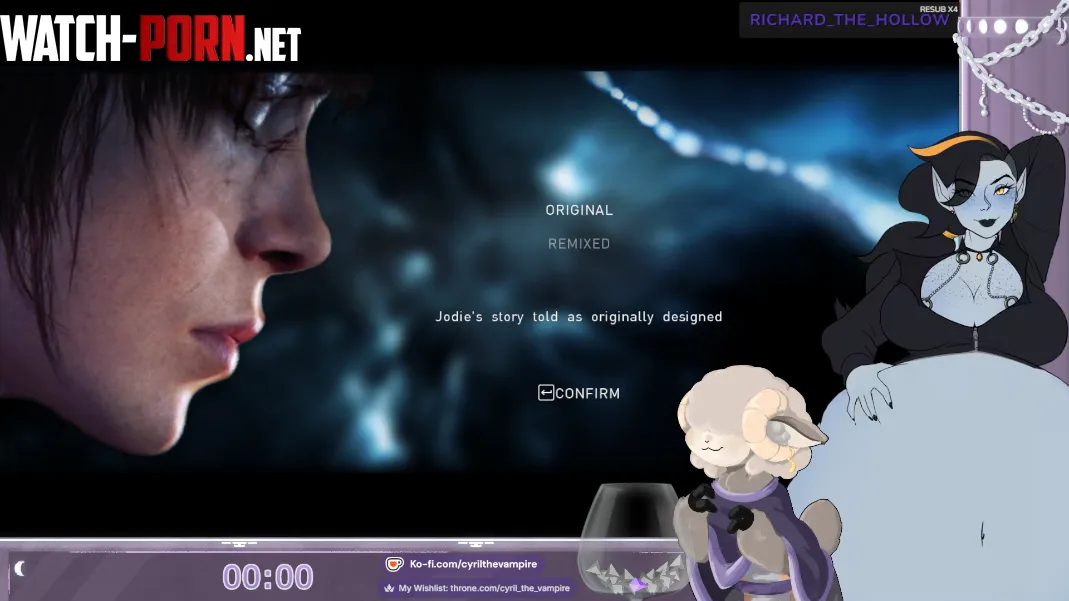 {Promo} Giant Gluttonous Vamp Goddess Eats The World~ (Live w/ Beyond Two Souls) by icebarb