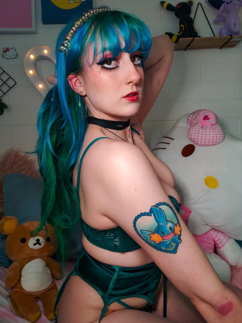 Thumbnail Hair and Lingerie Harmony by Babylaceylea | babylaceylea
