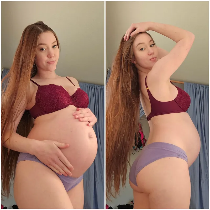 Thumbnail Front or Back? Exploring PreggoPorn Possibilities by jade_love_12345 | PreggoPorn