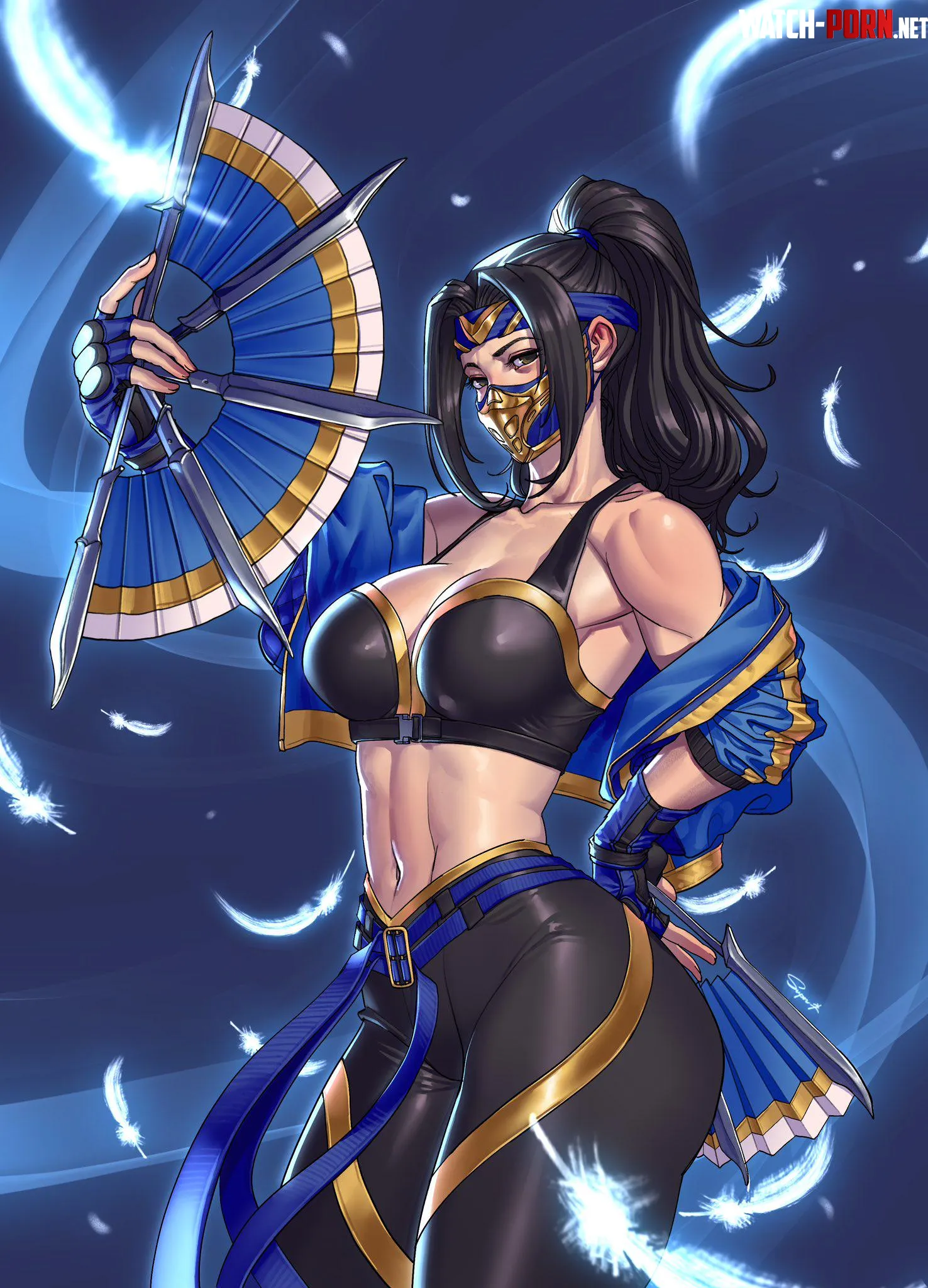 Earth realm Kitana (Superbull)[Mortal Kombat] by LunarLord95