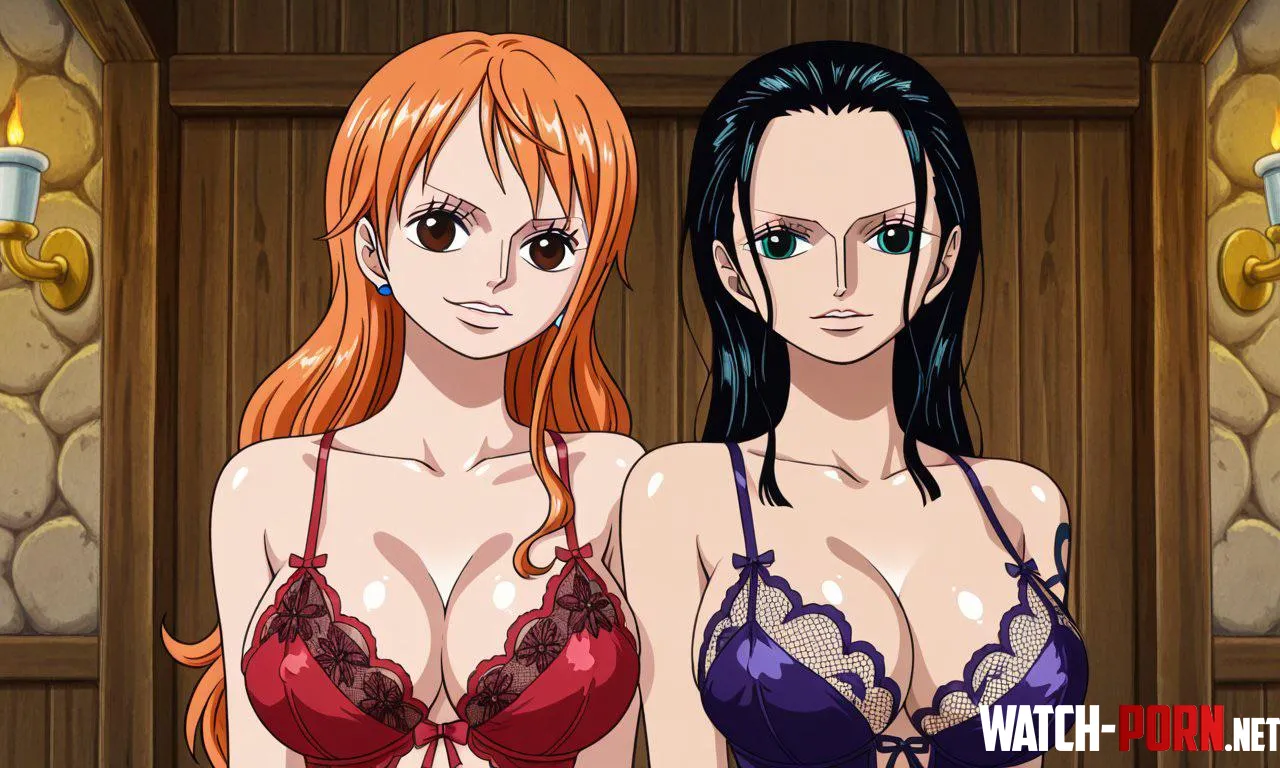 Nami y Nico Robin by Individual_Zombie_66