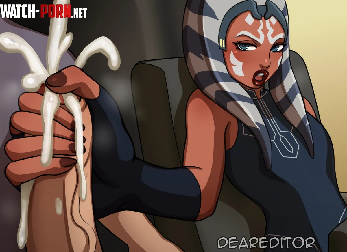Ahsoka - 'Ruined handjob' (DearEditor) by Poke-Oji