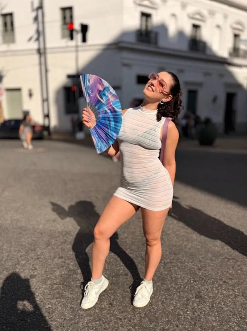 Thumbnail Strolling in a See-Through Dress in the City by Waferpuzzle