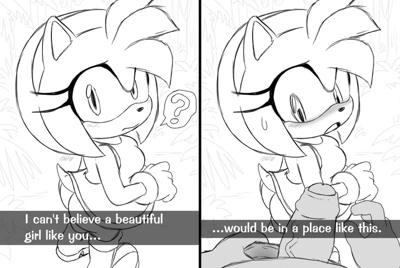 Thumbnail Immersive POV with Amy in the Jungle by eXcito - SonicPorn