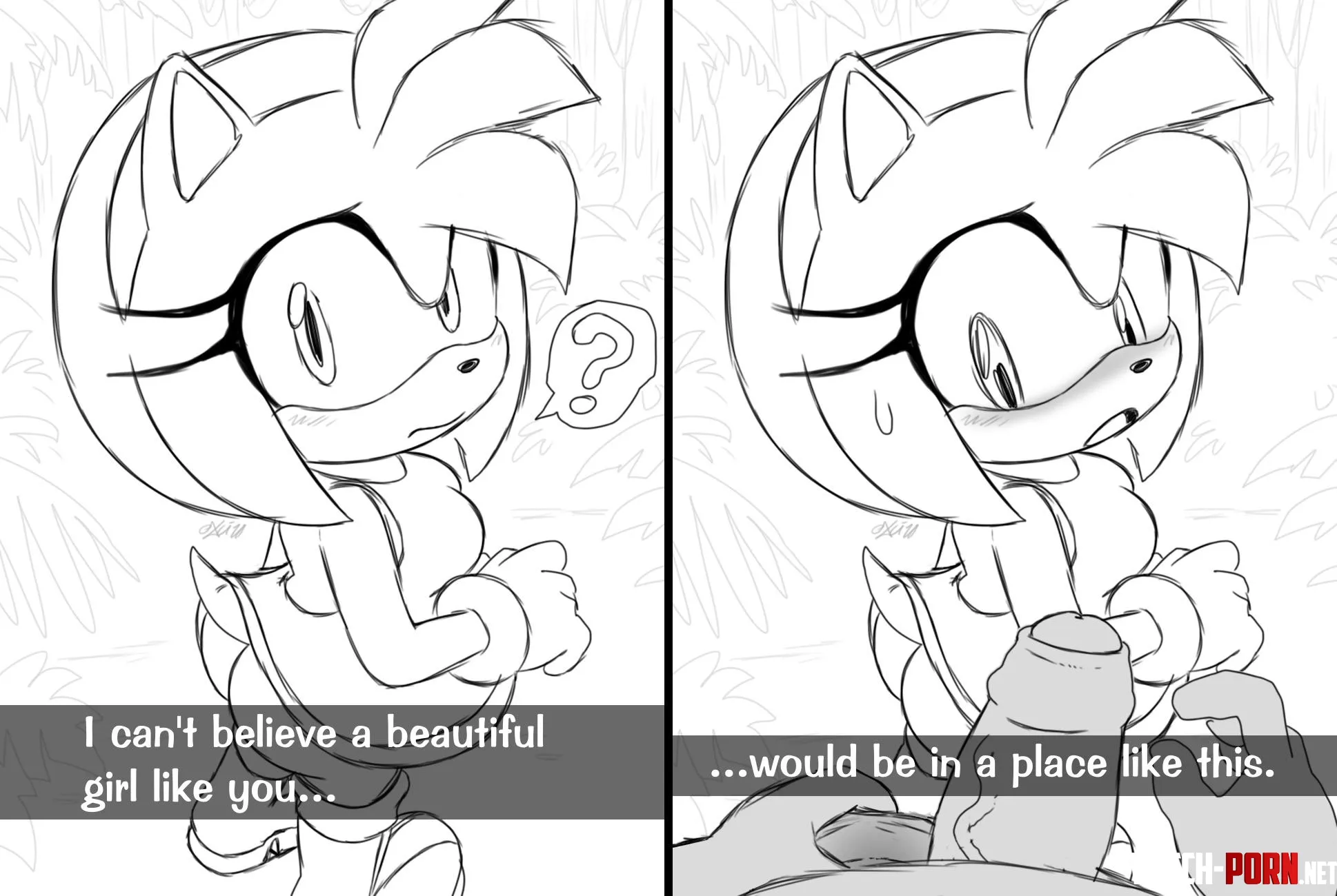 POV you found Amy alone in the jungle (eXcito) by skylander12345