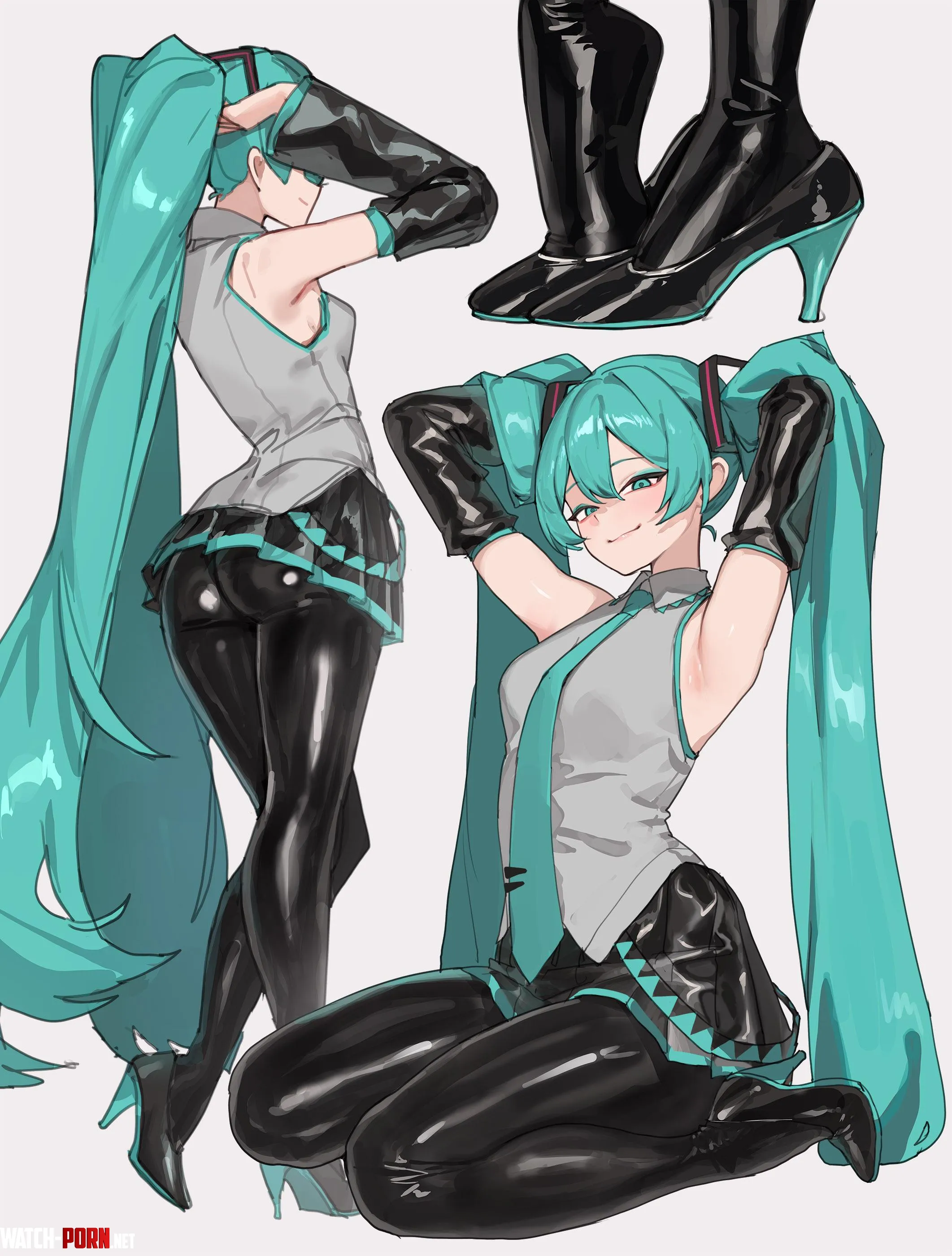 Hatsune Miku [Vocaloid] (dsasd) by WoolsonDaSheep
