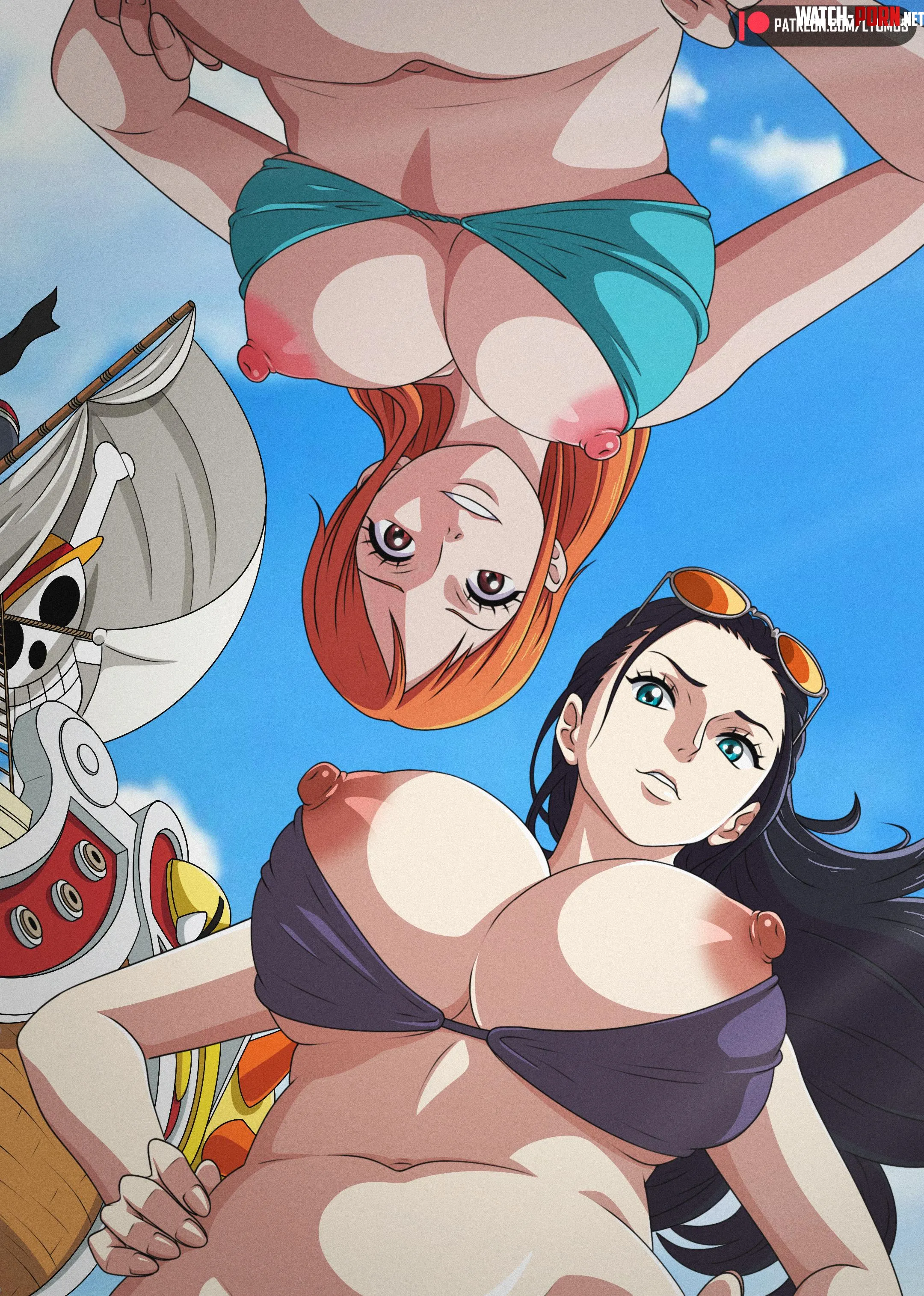 Nami and Robin by Historical_Food1035