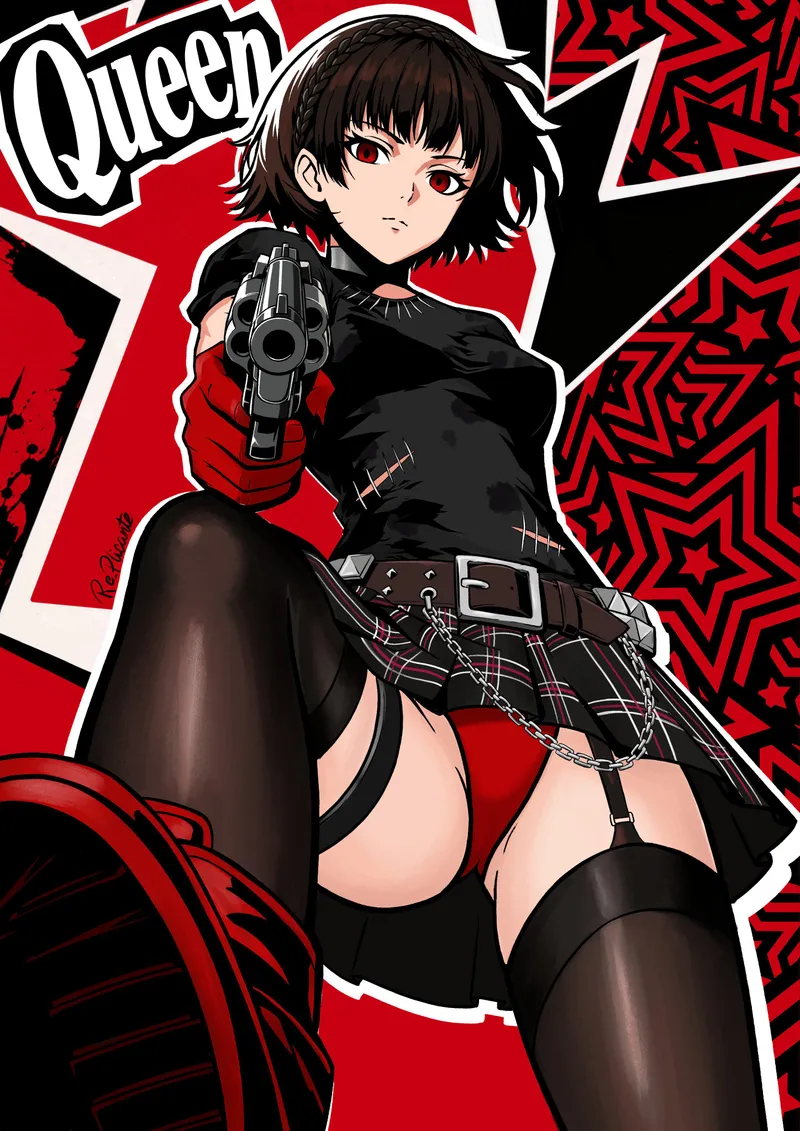 Thumbnail NotSuitedForWoona Showcases Makoto in a Captivating Upskirt Moment | Ecchi Category