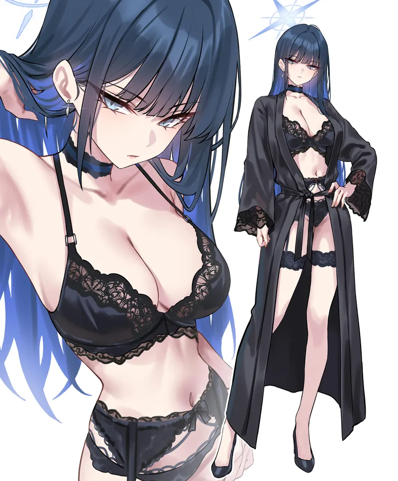 Thumbnail WoolsonDaSheep Illustrates Saori Joumae from Blue Archive | ecchi