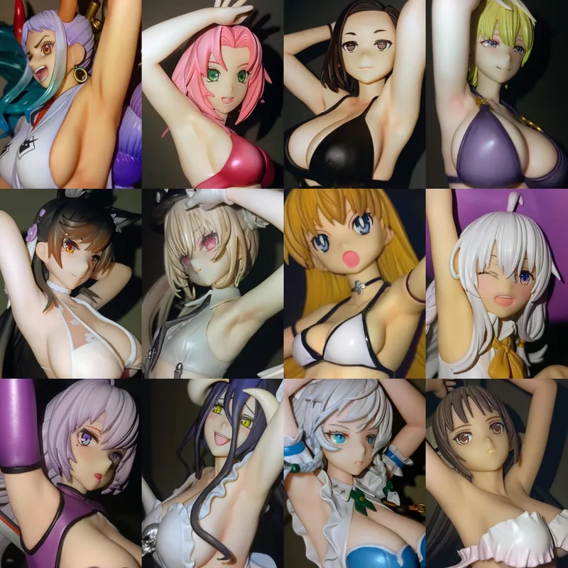 Thumbnail Exploring Anime Figures Armpit with Sam-wong0902