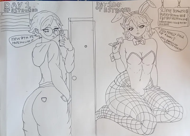 Thumbnail Unlocking Transformation: Exploring the Power of Estrogen by Pure-Consequence723