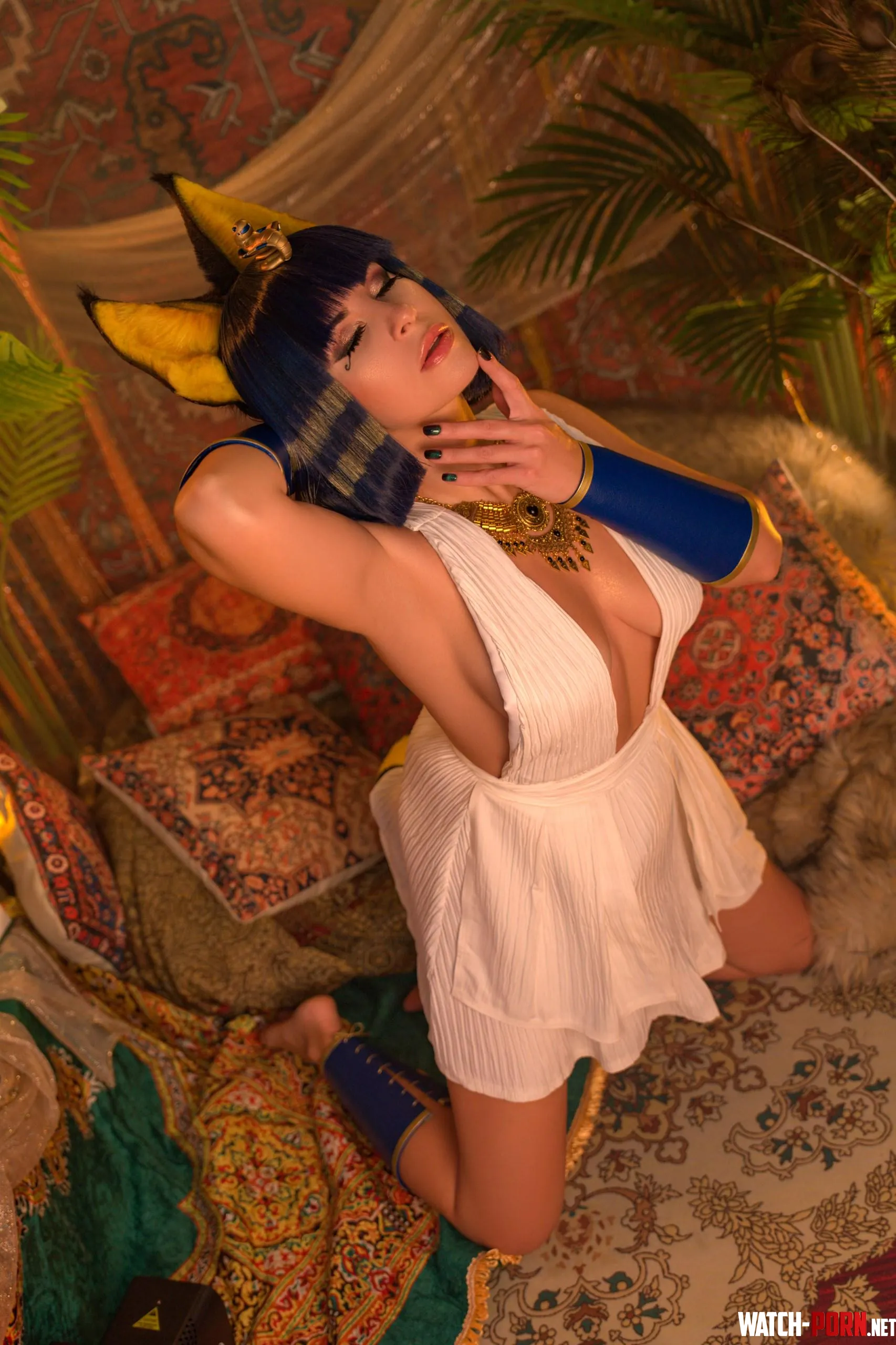 Ankha from Animal Crossing by Yuna Kairi by YunieSunshine