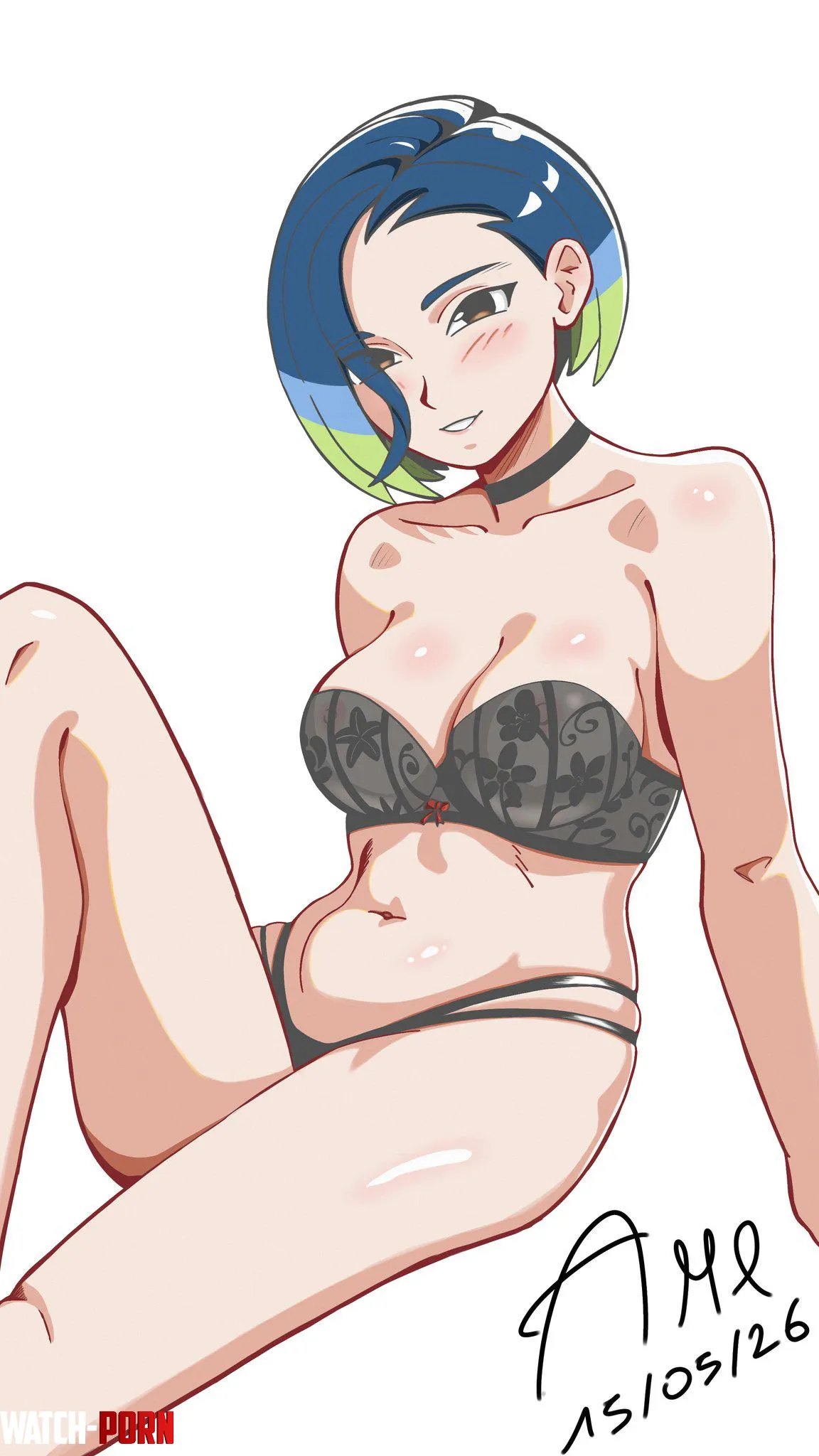 Perrin in lingerie by Ame_Draws