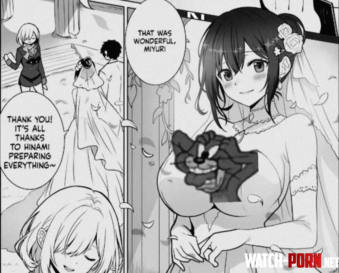 LF mono source: bride, black hair, 