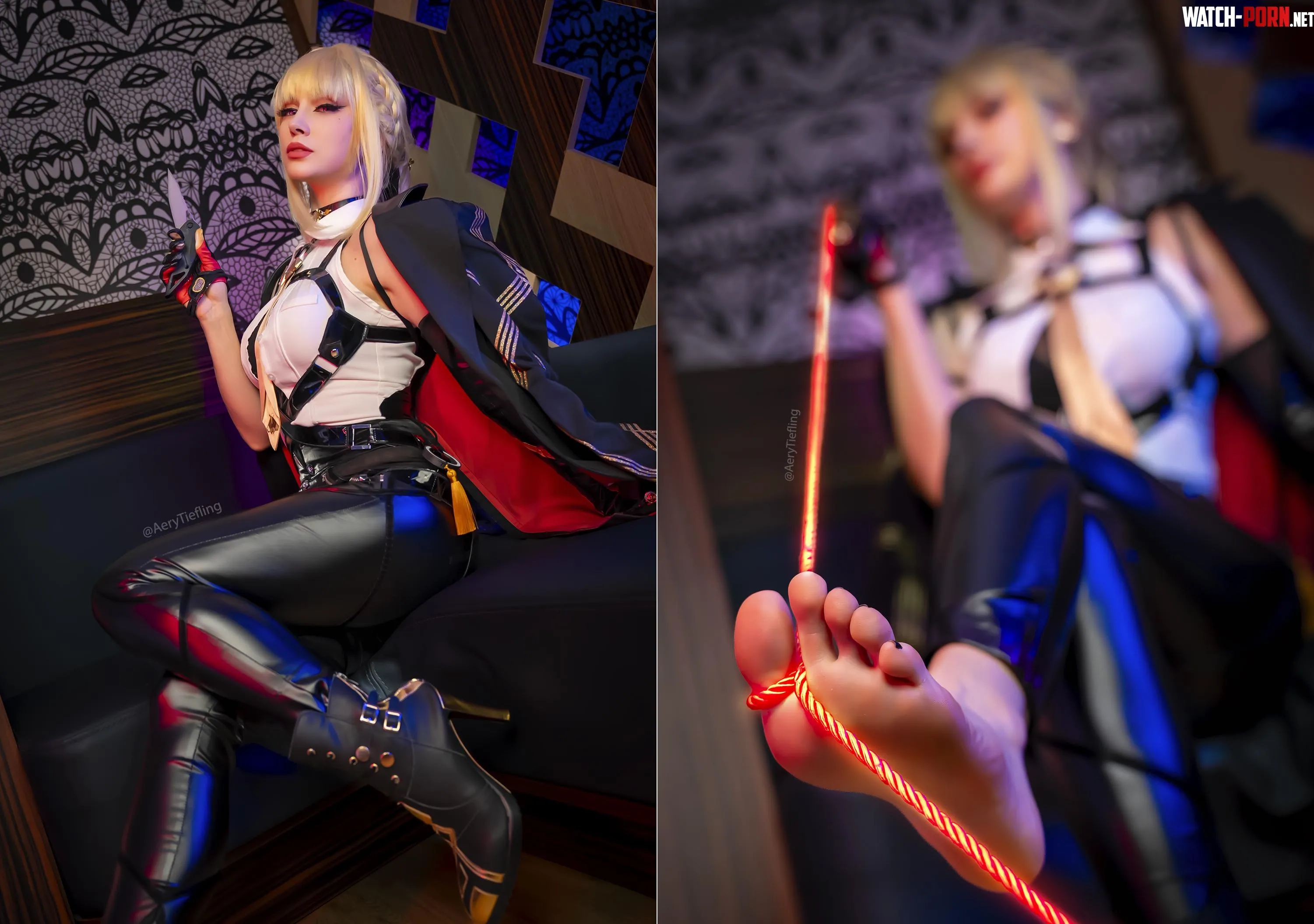 Evelyn (Aery Tiefling) [Zenless Zone Zero] by AeryKorvair
