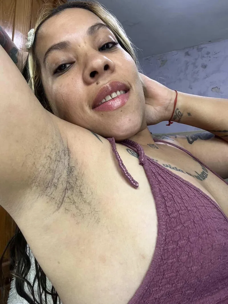 Thumbnail Smile Bright: A Perfect Combo of Hairy Armpit and Smile by Cristtaall