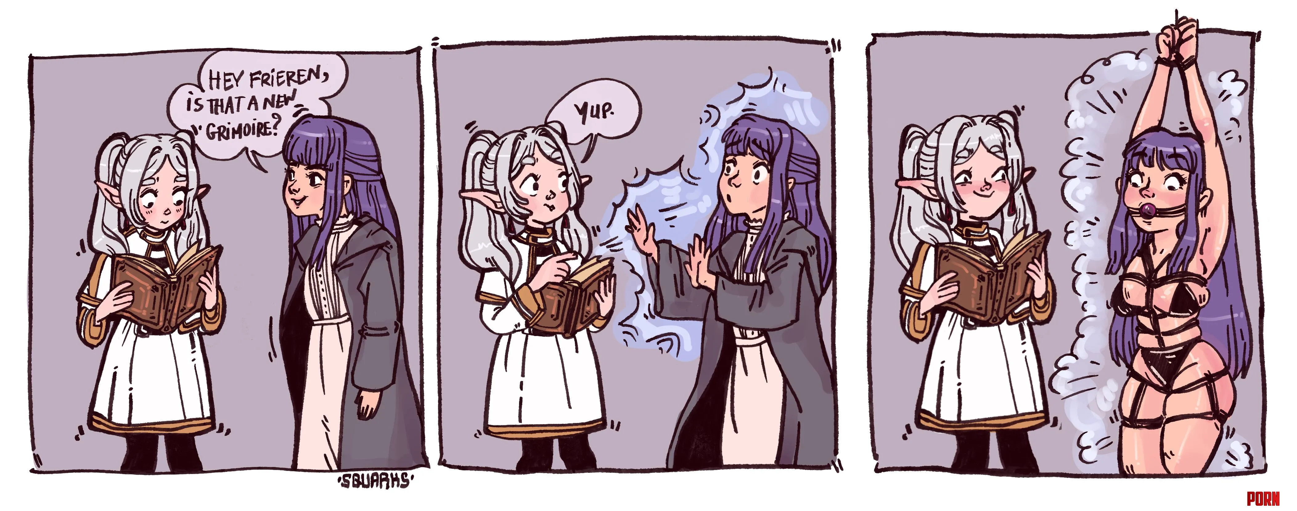Frieren's New Grimoire (by Squarks) by Parking-Committee851