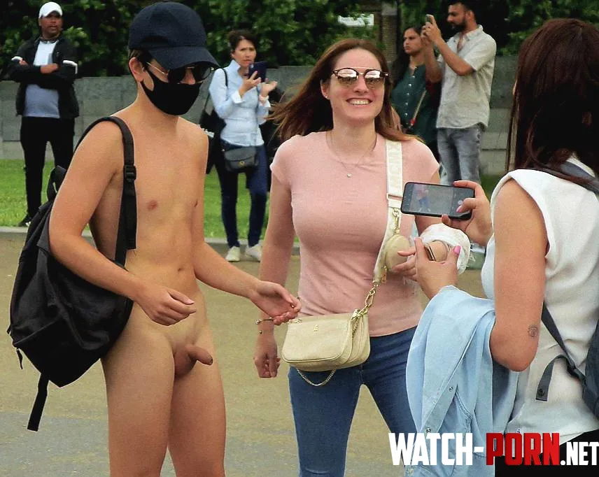 She asked her friend to click a quick photo of us while I was completely nude in front of them! by rizzyowl
