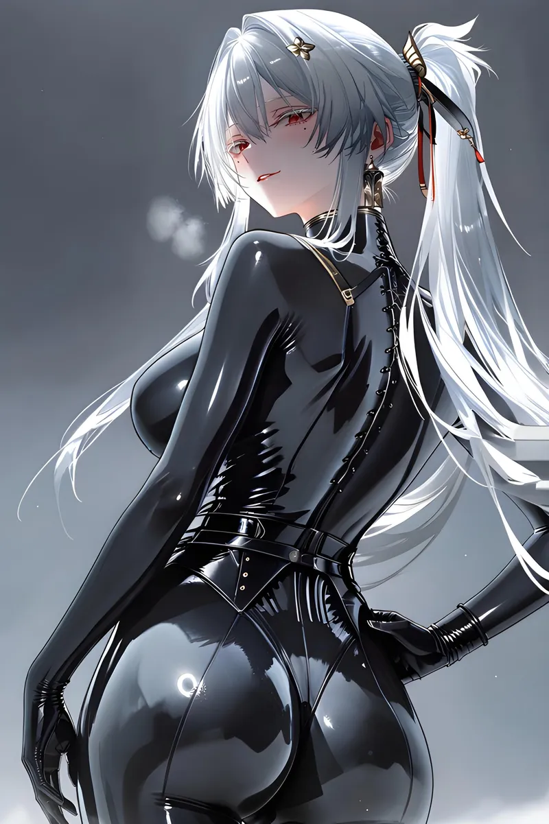 Thumbnail Dive into Hiyuki from Wuthering Waves: An Anime Bodysuit Marvel by WoolsonDaSheep