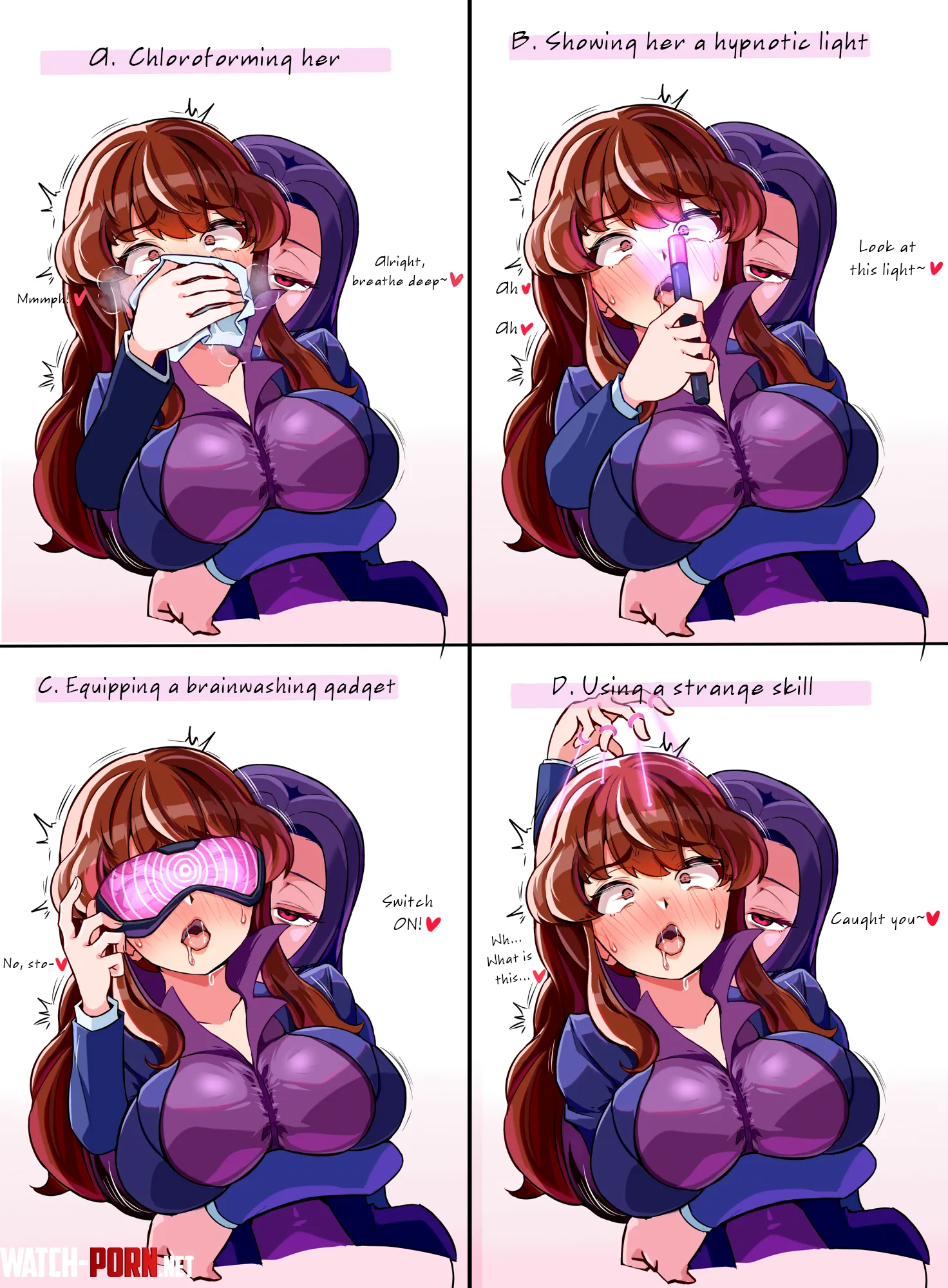 [chibotakun] back with another quiz! What situation is the most exciting when catching the heroine by surprise? by Ignithya