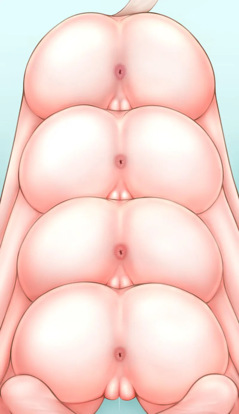 Thumbnail No_thoughts_anymore's KaeruNoid Art: Stack of Booty | AnimeBooty