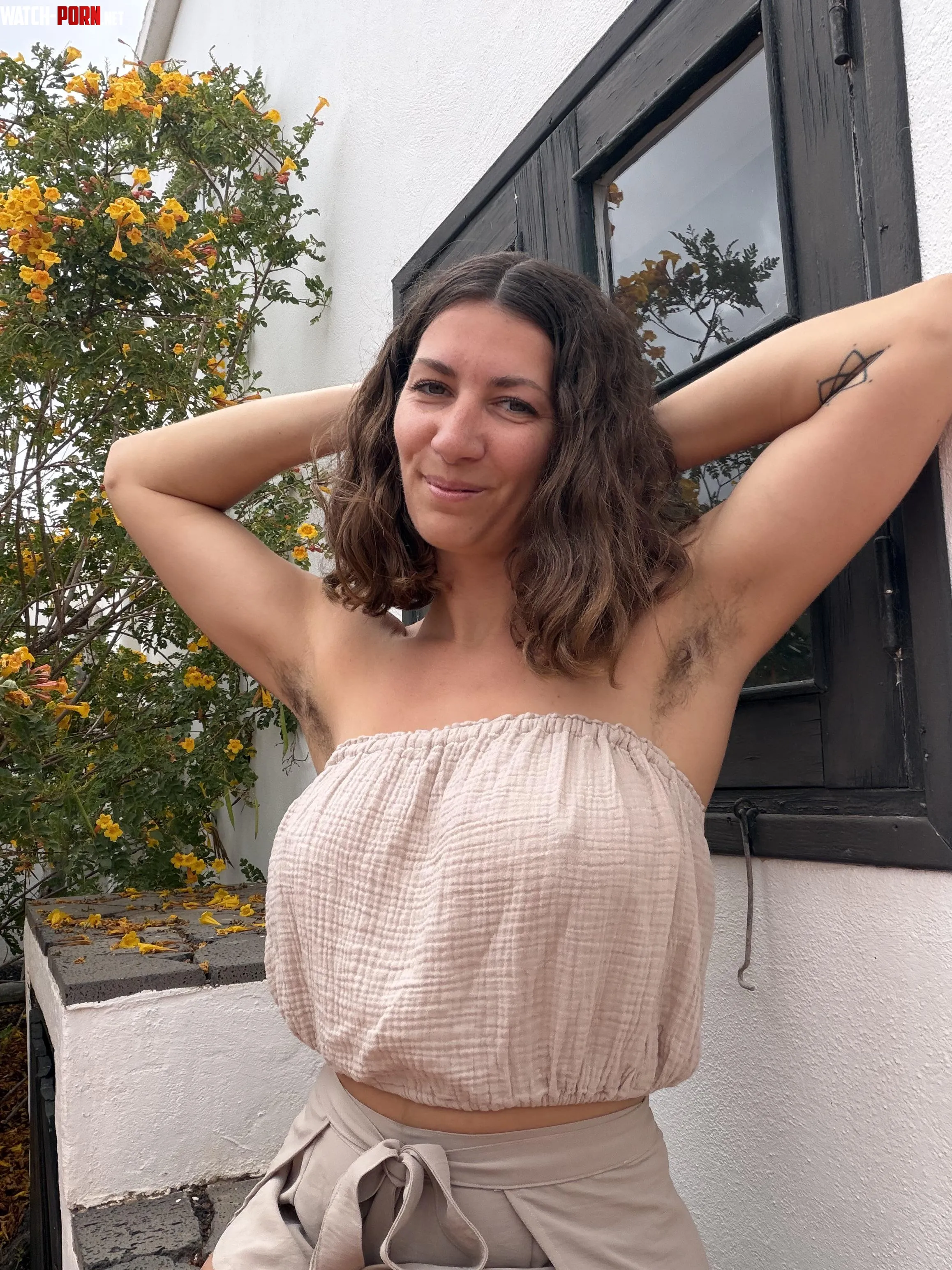 Your favourite hairy girl next door by maplesyrup_girl